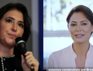 Com inveja do sucesso da primeira-dama, Simone Tebet recorre ao TSE para tirar campanha com Michelle Bolsonaro do ar