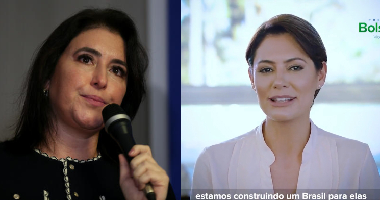 Com inveja da primeira-dama, Simone Tebet recorre ao TSE para tirar campanha com Michelle Bolsonaro do ar