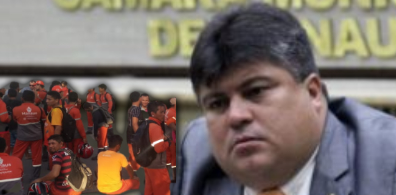 David Reis ‘perde paciência’ e manda garis demitidos procurarem Justiça do Trabalho; veja vídeo