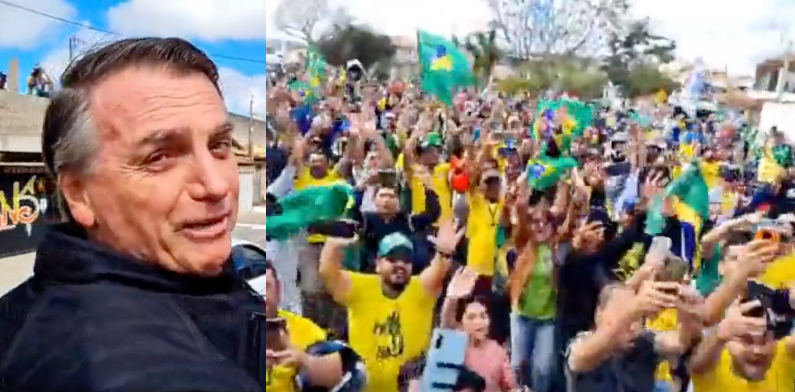 “Data Povo”: Ao contrário das pesquisas, presidente Bolsonaro reúne multidão na Bahia; veja vídeos