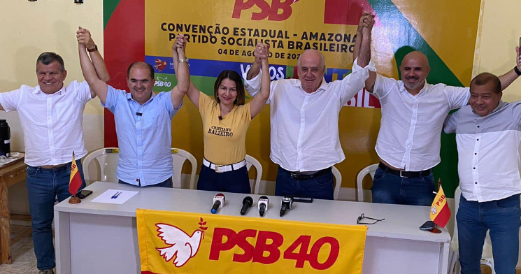 PSB confirma Cristiane Balieiro como vice na chapa de Ricardo Nicolau ao Governo do Estado