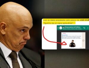 ‘Figurinha’ de WhatsApp vira elemento para Alexandre de Moraes colocar a PF contra empresários