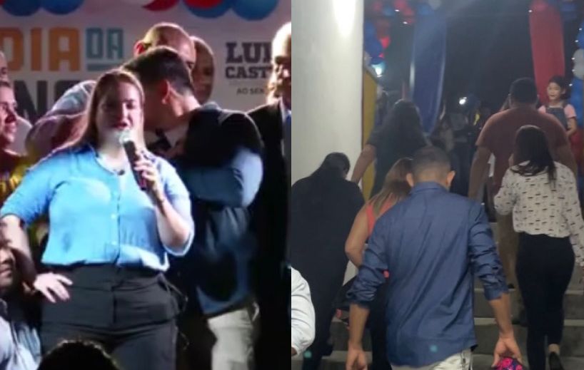 Fiasco: público abandona convenção do PDT durante discurso de Carol Braz; veja vídeo