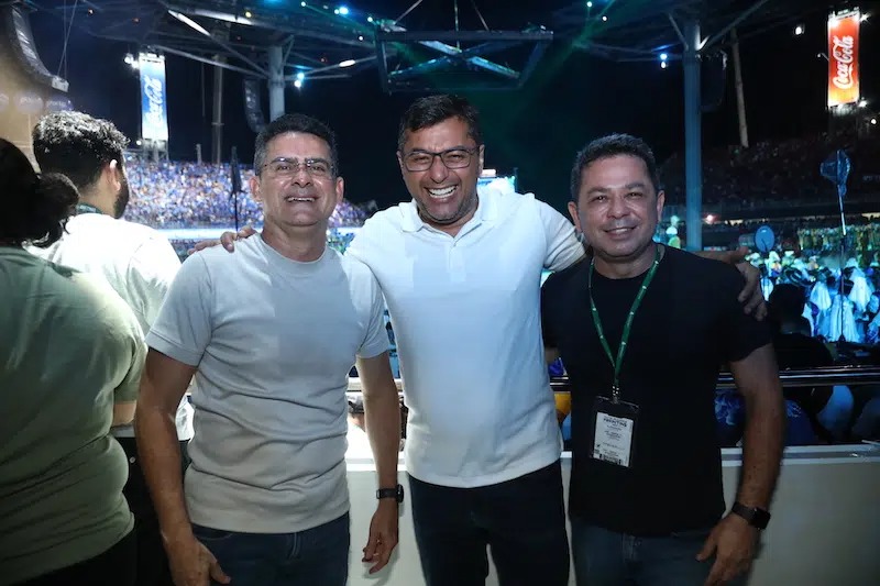 Governador Wilson Lima anuncia Tadeu de Souza como seu vice; veja vídeo