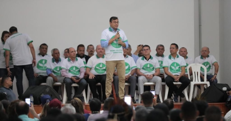 Pastores declaram apoio a Wilson Lima, pré-candidato à reeleição ao Governo do Estado