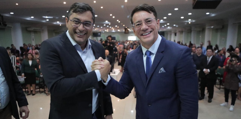 “Igrejas têm papel essencial”, diz Wilson Lima em encontro com 1,6 mil pessoas na Assembleia de Deus