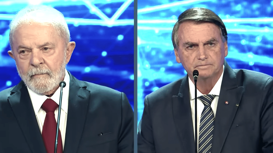 Confronto direto: Bolsonaro questiona corrupção na Petrobras durante governo de Lula e petista foge