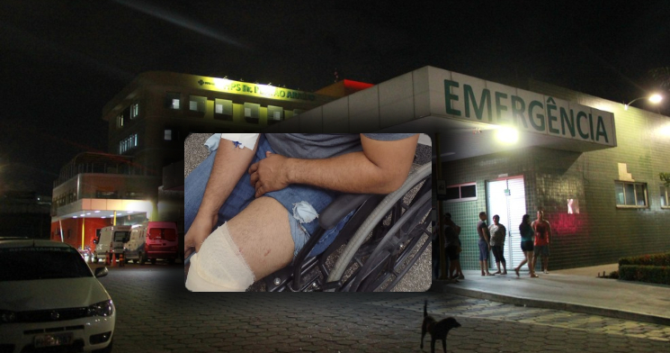 Troca de tiros entre facções rivais no bairro Cidade Alta deixa inocente baleado em cadeira de rodas