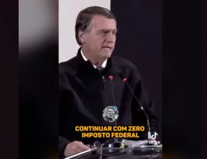 Presidente Bolsonaro manterá impostos federais sobre combustíveis zerados em 2023; veja vídeo