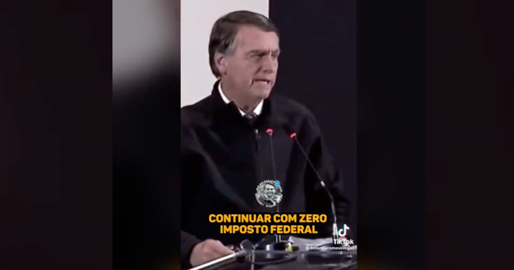 Presidente Bolsonaro manterá impostos federais sobre combustíveis zerados em 2023; veja vídeo