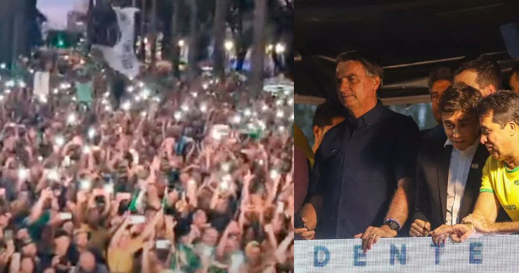Presidente Bolsonaro leva milhares de pessoas às ruas de Belo Horizonte; veja vídeo