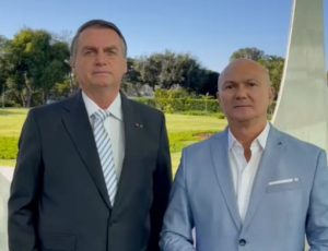 Bolsonaro e Menezes