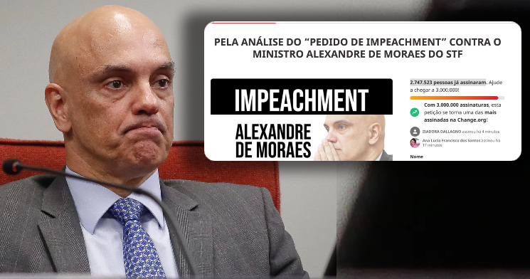 Pedidos de Impeachment contra Alexandre de Moraes voltam a ganhar destaque