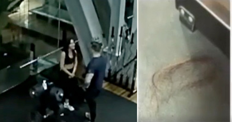 ‘Bombado’ arranca cabelo de modelo em academia de luxo; veja vídeo