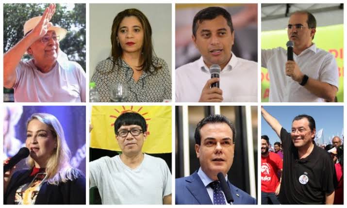 Veja agenda desta segunda-feira (19) dos candidatos ao Governo do AM