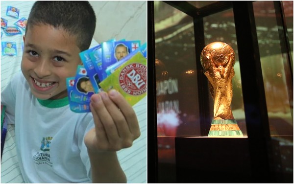 Menino é convidado pela CBF para assistir convocação de amistosos após viralizar desenhando álbum da Copa