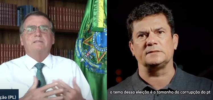 Presidente Bolsonaro repudia ação do PT e TSE contra ex-ministro Sérgio Moro: “Uma covardia o que fizeram com ele”; veja vídeo