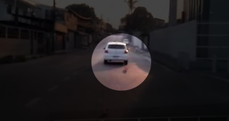 Motorista é flagrado poluindo as ruas de Manaus com ‘santinhos’ de candidatos do PT; veja vídeo