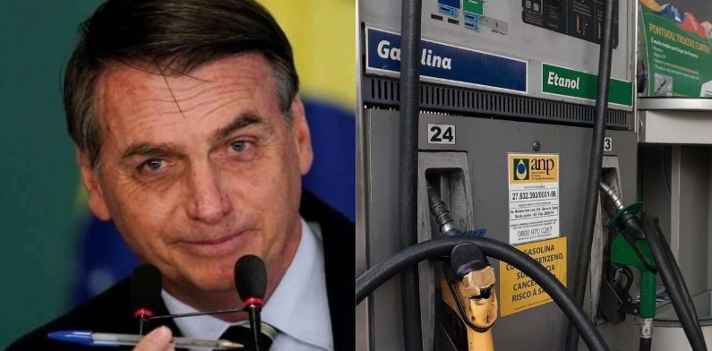 Bolsonaro usa redes sociais para anunciar redução do preço da gasolina; veja