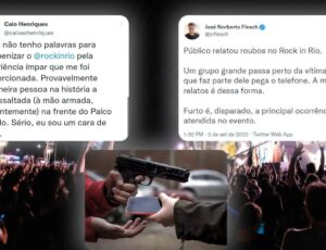 "Falta de segurança": usuário no Twitter relatam furtos e até assalto à mão armada no Rock in Rio