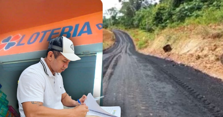 Prefeito de Juruá quer pagar mais de R$ 3 milhões para lotérica recuperar estrada
