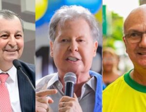 Pesquisa Ipec: Omar tem 30%, Arthur 23% e Menezes 22% das intenções para o Senado no AM