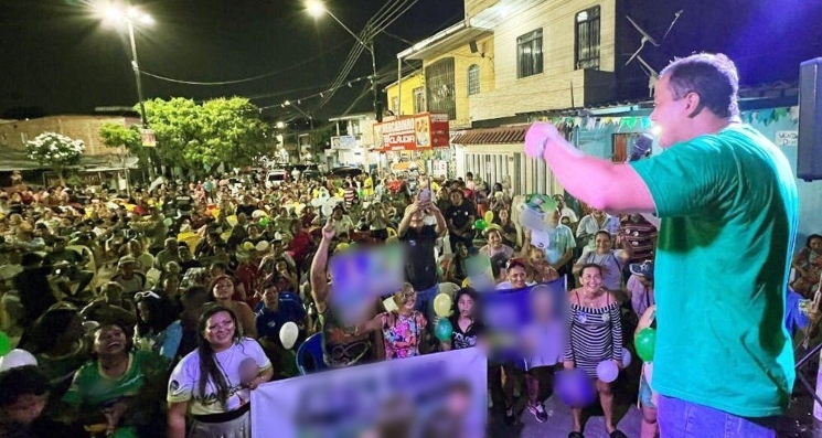 Deputado Federal Delegado Pablo presta contas e defende feirantes na zona leste de Manaus