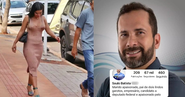 Ex-amante blogueira mete a faca em candidato a deputado federal após flagrá-lo com ‘linda novinha’; veja