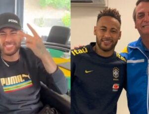 Neymar declara apoio Bolsonaro