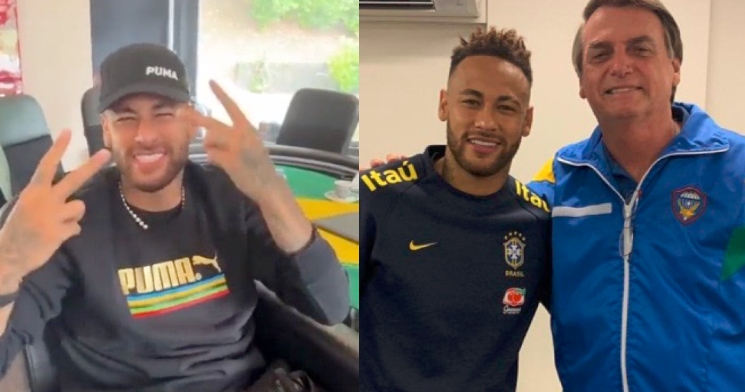 Neymar declara apoio ao presidente Jair Bolsonaro; veja vídeo