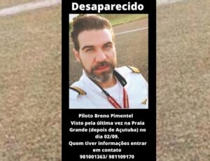 Família está desesperada e pede ajuda para encontra piloto desaparecido há uma semana no AM