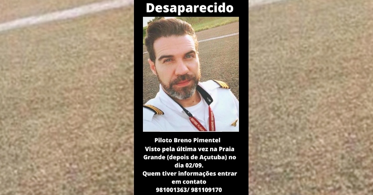 Família está desesperada e pede ajuda para encontra piloto desaparecido há uma semana no AM