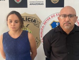 Urgente: Casal acusado de estelionato é preso em Manaus após aplicarem golpes usando informações de servidores públicos