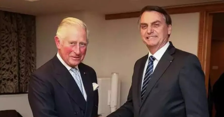 Presidente Bolsonaro reencontrará rei Charles III no funeral da rainha Elizabeth II