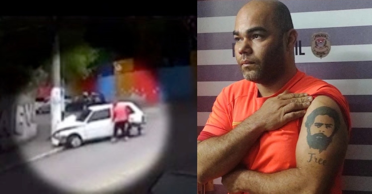 Homem que assassinou a ex-mulher e o filho tem tatuagem de Lula; veja vídeo