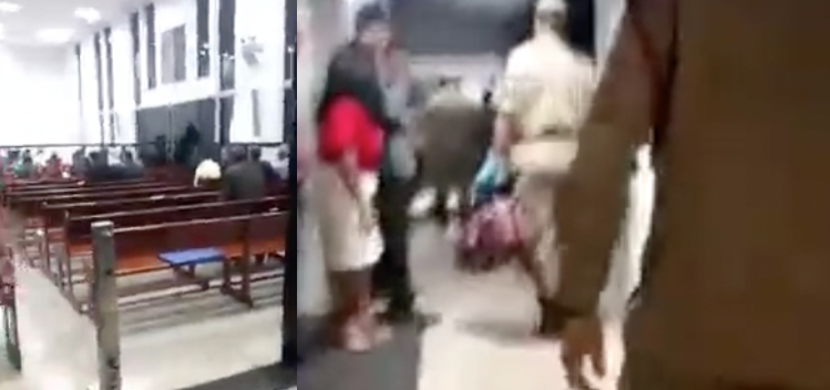 Durante culto, petista atira em apoiador do Presidente Bolsonaro nos corredores de Igreja; veja vídeo