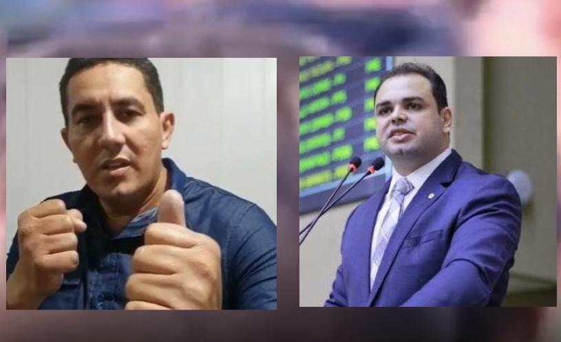 Desequilibrado, prefeito de Borba dá um soco no deputado estadual Roberto Cidade; veja vídeo
