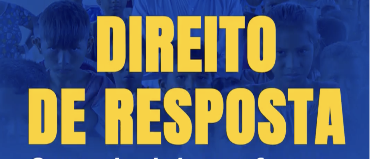 Direito de resposta concedido a Arthur Virgílio Neto, candidato ao Senado Federal
