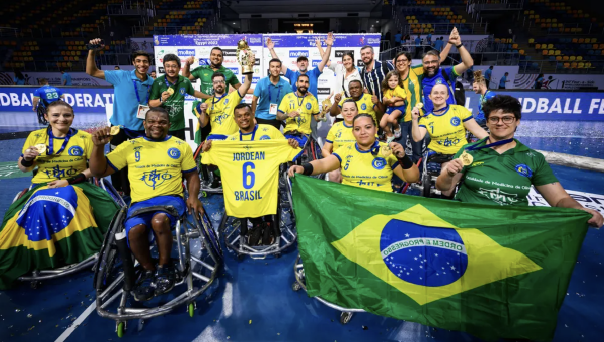 Brasil conquista primeiro Mundial de Handebol de Cadeira de Rodas