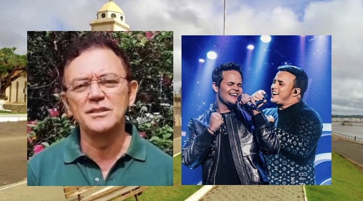 Prefeito de Humaitá é alvo de investigação do MP-AM por irregularidades na contratação de Matheus e Kauan para festa no município