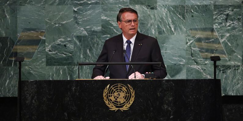 Presidente Bolsonaro cita corrupção no governo petista e condenações de Lula em discurso na ONU; veja vídeo