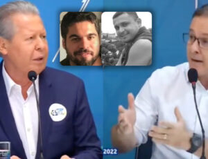 Chico Preto confronta Arthur durante debate: "usou a estrutura da prefeitura para esconder o crime do enteado!"; veja vídeo