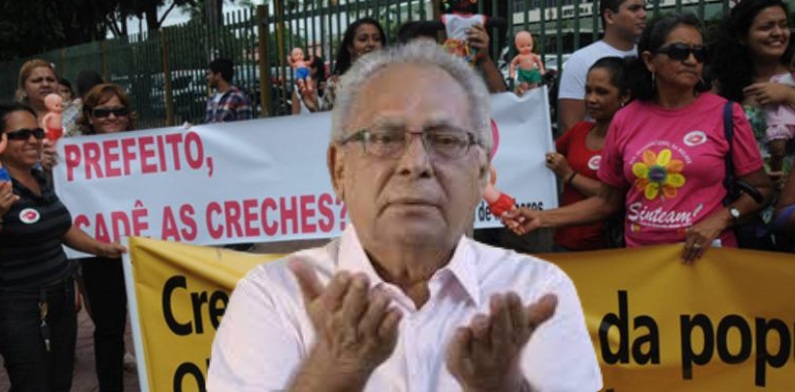 Da série ‘nunca saiu do papel’: Amazonino volta a fazer promessa não cumprida quando era prefeito de Manaus
