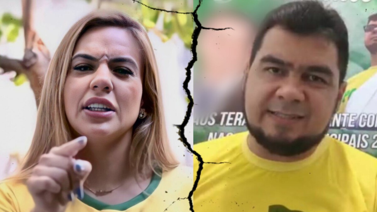 Bomba! Racha na direita do Amazonas: Débora Menezes ‘taca o pau’ no próprio amigo Sérgio Kruke e parte pra baixaria
