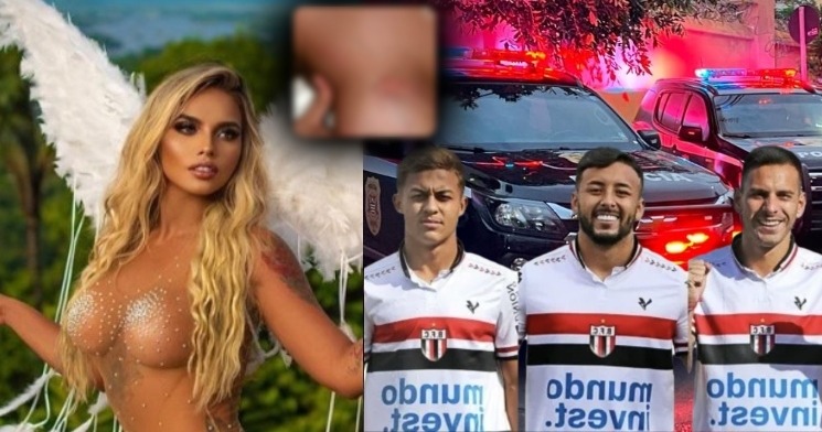 Modelo amazonense acusa jogadores do Botafogo de estupro e agressão: “Me machucou muito”; imagem forte