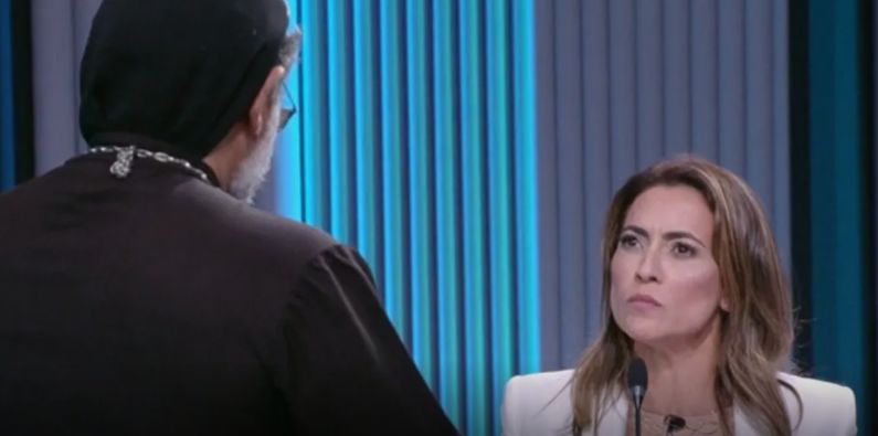 Padre Kelmon e Soraya Thronicke batem boca e candidata ataca: “O senhor é padre de Festa Junina”