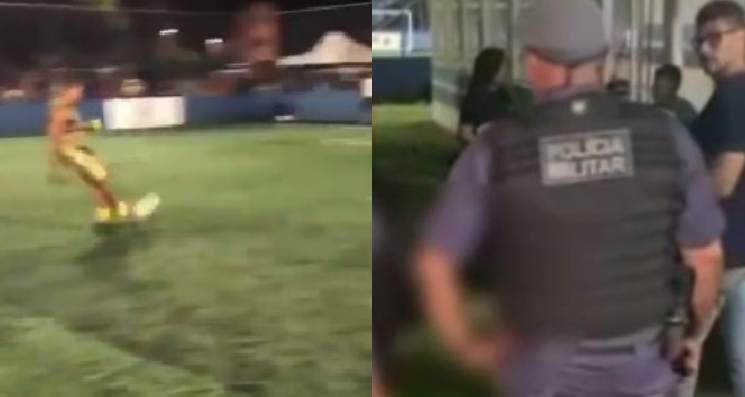 Assassinato de jogador é filmado ao vivo durante partida de futebol em Manaus; veja vídeo