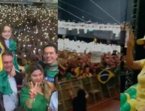 "Podemos chegar a 70 milhões agora!": Bolsonaro e Michelle reúnem público enorme no Piauí e Paraíba; veja vídeos