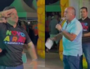 Prefeito de Novo Airão apoia Bolsonaro e ganha total respeito do deputado Alberto Neto e da população; veja vídeo