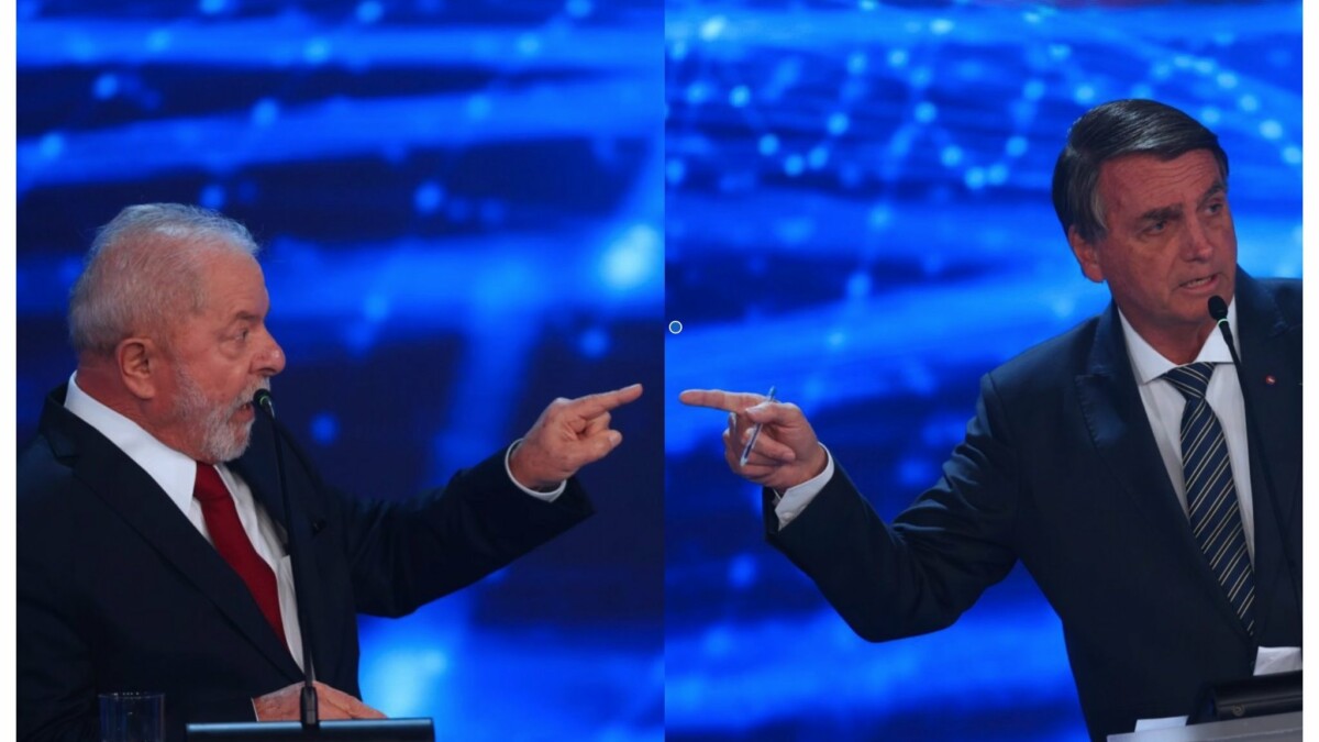 “Você tem afinidade com o tráfico”, diz Bolsonaro para o ex-presidiário Lula em debate